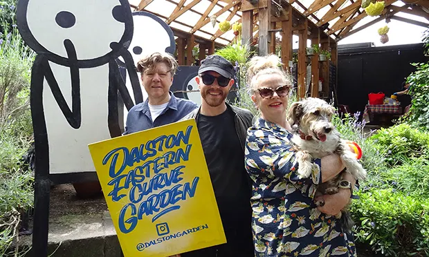 Dalston Curve Garden reopens with call to help its crowdfunder hit £100k target