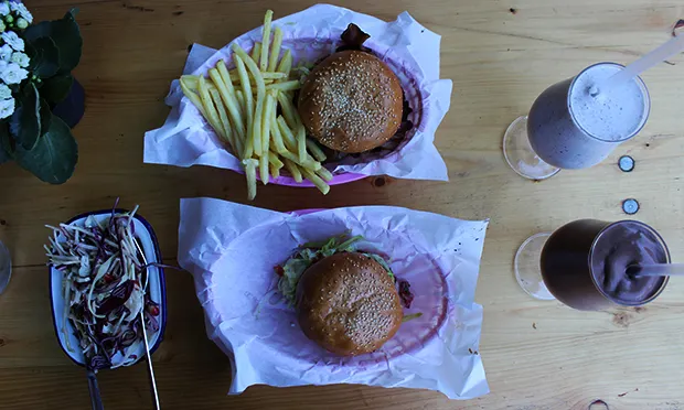 Burgers and shakes