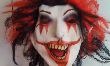The clown mask with Woods DNA