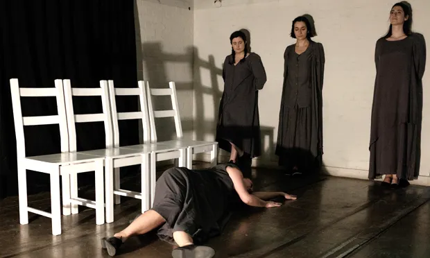 "The four women are at the heart of this play": The Unburied: The Saint of Darkness. Photograph: Luca Migliore