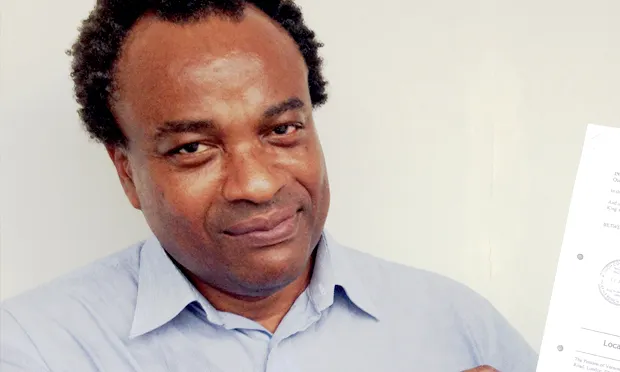 'People are...being treated as disposable peasants': independent Hackney mayoral candidate Vernon Williams. Photograph: Hackn