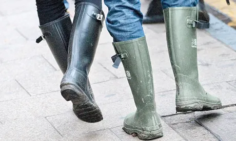 wellington boots, hackney