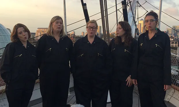 Puckering up with London’s first all-female whistling choir