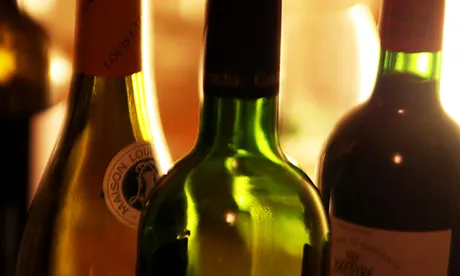 Wine bottles