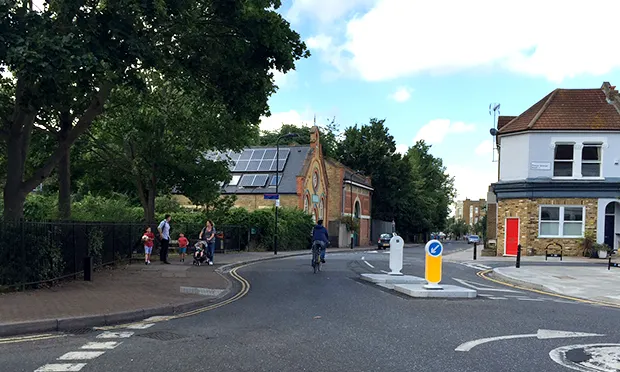 Wordsworth Road and Cowper Road junction