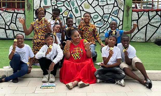 ‘So very proud’: Retired Hackney teacher helps Ghanaian primary school students become published authors