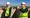 Glanville donned the hi-vis for his visit to an 'affordable development' in Homerton, run by developers Pocket. Photograph: C