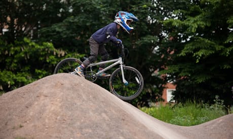 BMX Track, Haggerston Park. Photograph: Eleonore de Bonneval