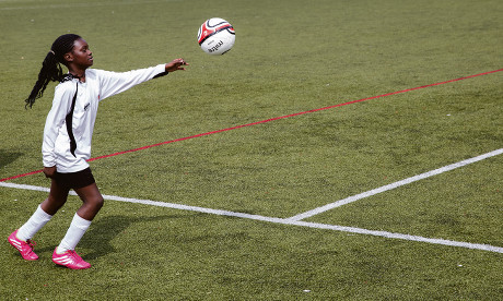 Maria from ReachOut FC. Photograph: Eleonore de Bonneval