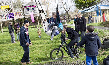 Kids adventure playground, April 1, 2015
