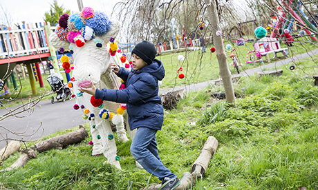 Kids adventure playground, April 1, 2015
