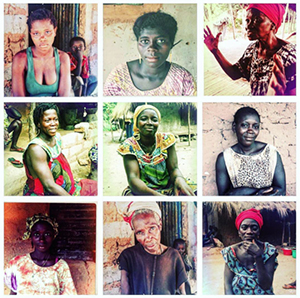 A selection of shots from 40 Women. Photograph: Victoria Cameron-Mowat / Instagram