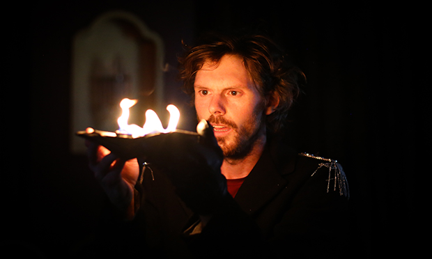 “Was I put on this earth to destroy the hopes of others?” Oliver Bennett plays Pechorin. Photograph: Oleg Katchinsky