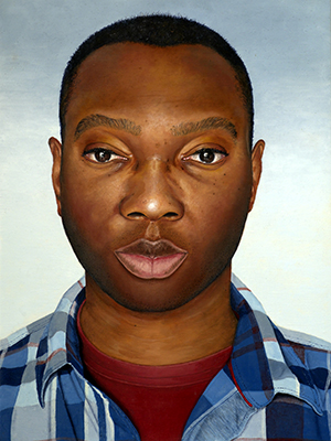 Self Portrait II by Benjamin Ogbebor. © the artist