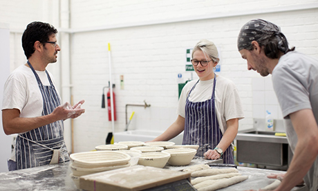 No time to loaf about at the Better Health Bakery. Photograph: Centre for Better Health