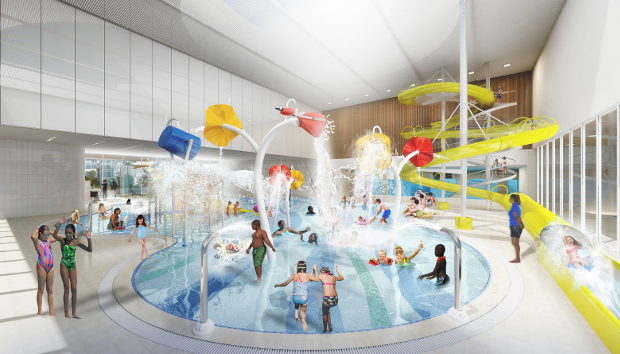 Brittania children's pool. Image: LA Architects