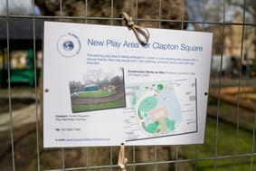 Clapton Square: recipient of an extended play space after public consultation