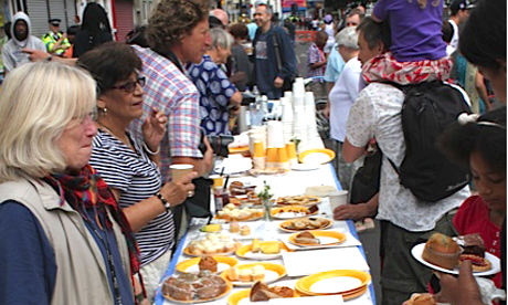 Clarence Road tea party 15 August 2011
