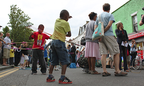 Clarence Road tea party, 15 August 2011