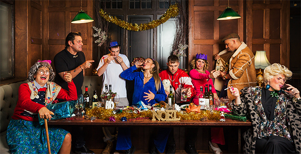 Cockney sparrows: the full cast of The Cockney’tivity. Photograph: Zebedee Productions