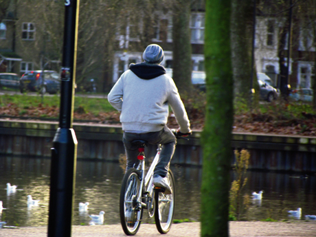 Cycling in Clapton