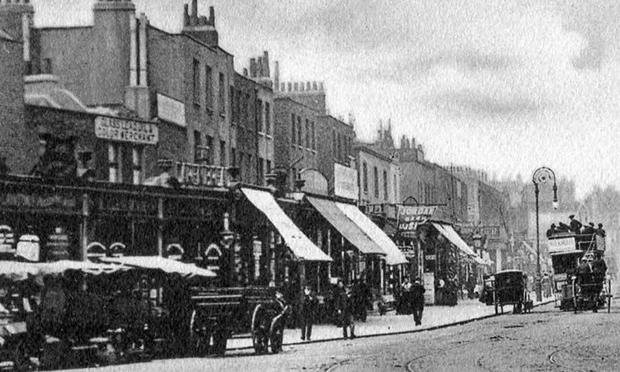 Dalston Lane in 1900