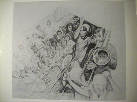 Dalston Peace Mural