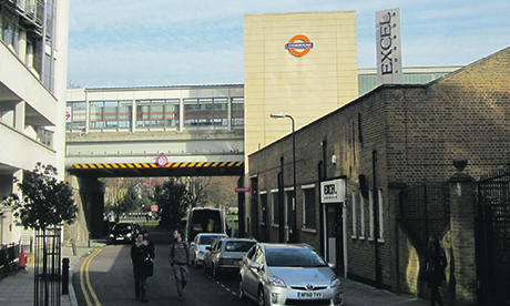 One of Hackney's business bases adjacent to residential buildings