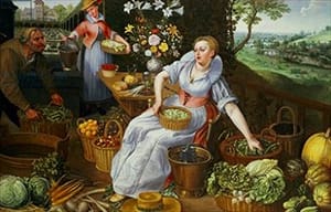 Lucas van Valckenborch's An Allegory of Summer, c. 1595