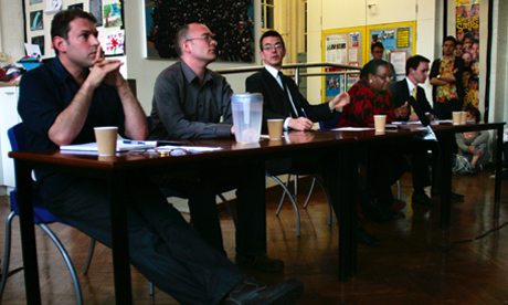 Hackney North parliamentary candidates at an environmental hustings yesterday evening