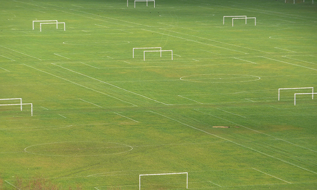 Hackney Marshes, the current home of Sporting Hackney FC.
