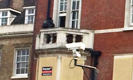 The now-closed Hackney Central Police Station. Photograph: Hackney Citizen