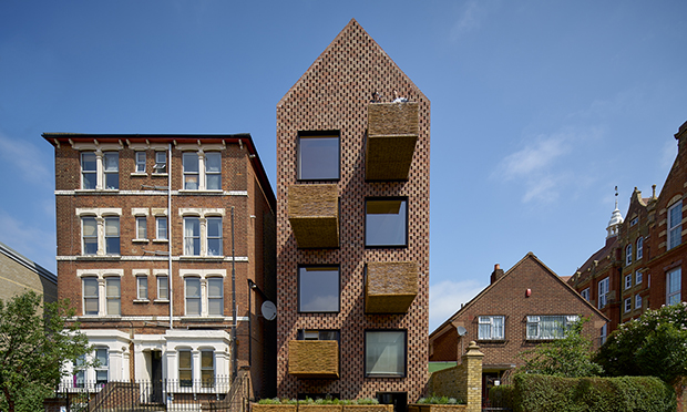 Lofty ideals: there is a growing trend for using timber. Photograph: Hackney Council