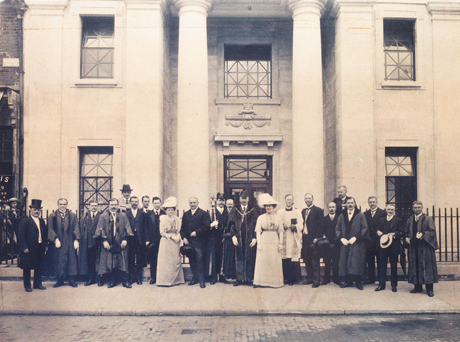 Homerton Library opening, 1913