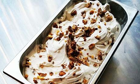 Ice cream from local business Hackney Lick