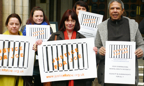 Joe Paraskeva campaigners