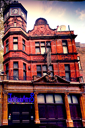 The Joiners' new base, Ye Olde Ax. Photograph: Giuliano Pistoni