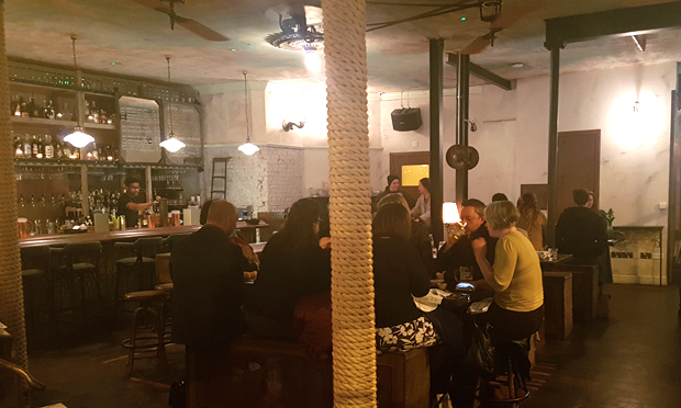 Martello Hall on a Tuesday evening.