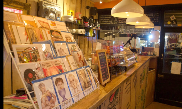 Matters of Vinyl Importance is a social space as much as a record shop. Photograph: MOVI