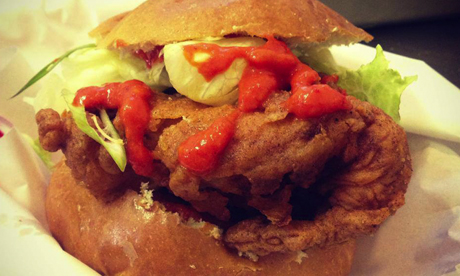 Chicken in a bun