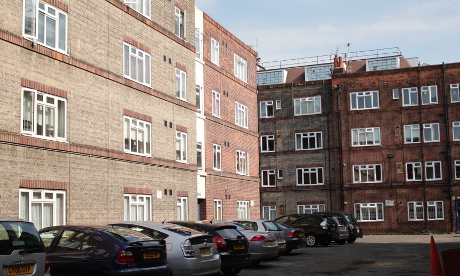 The New Era estate in Hoxton. Photograph: Hackney Citizen