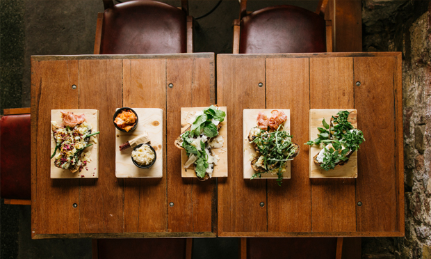 PFGT's selection of toasts