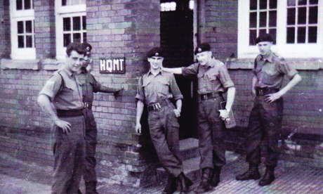 Left to right: Brian Golden, Pat O'Neill, Tony Belton, Derek 'Mac' McClune, Norman 'Geordie' Fawcett