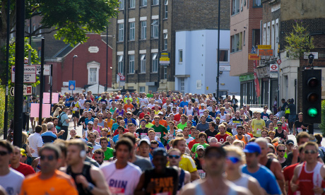 group shot marathon