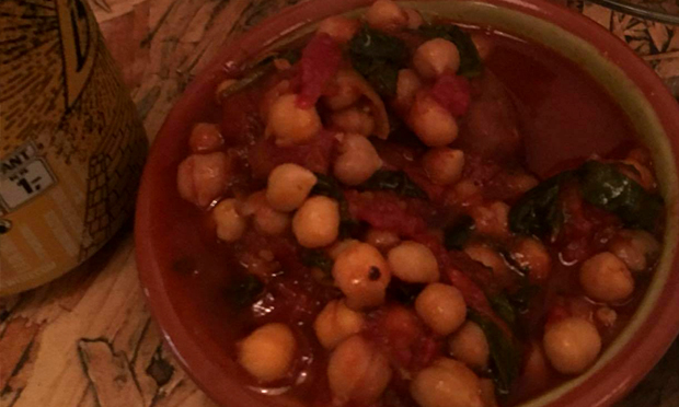 Squid Kitchen's slow cooked chorizo dish.