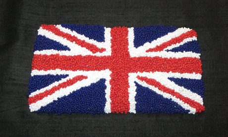 Union Jack in beads by GG St Mungos