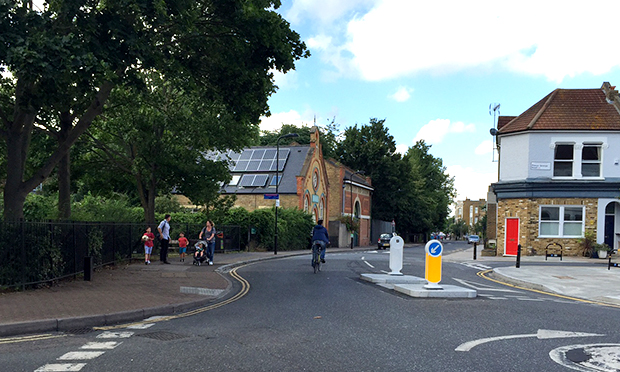 Wordsworth Road and Cowper Road junction