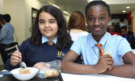 Students at The Urswick School. Photograph: The Urswick School