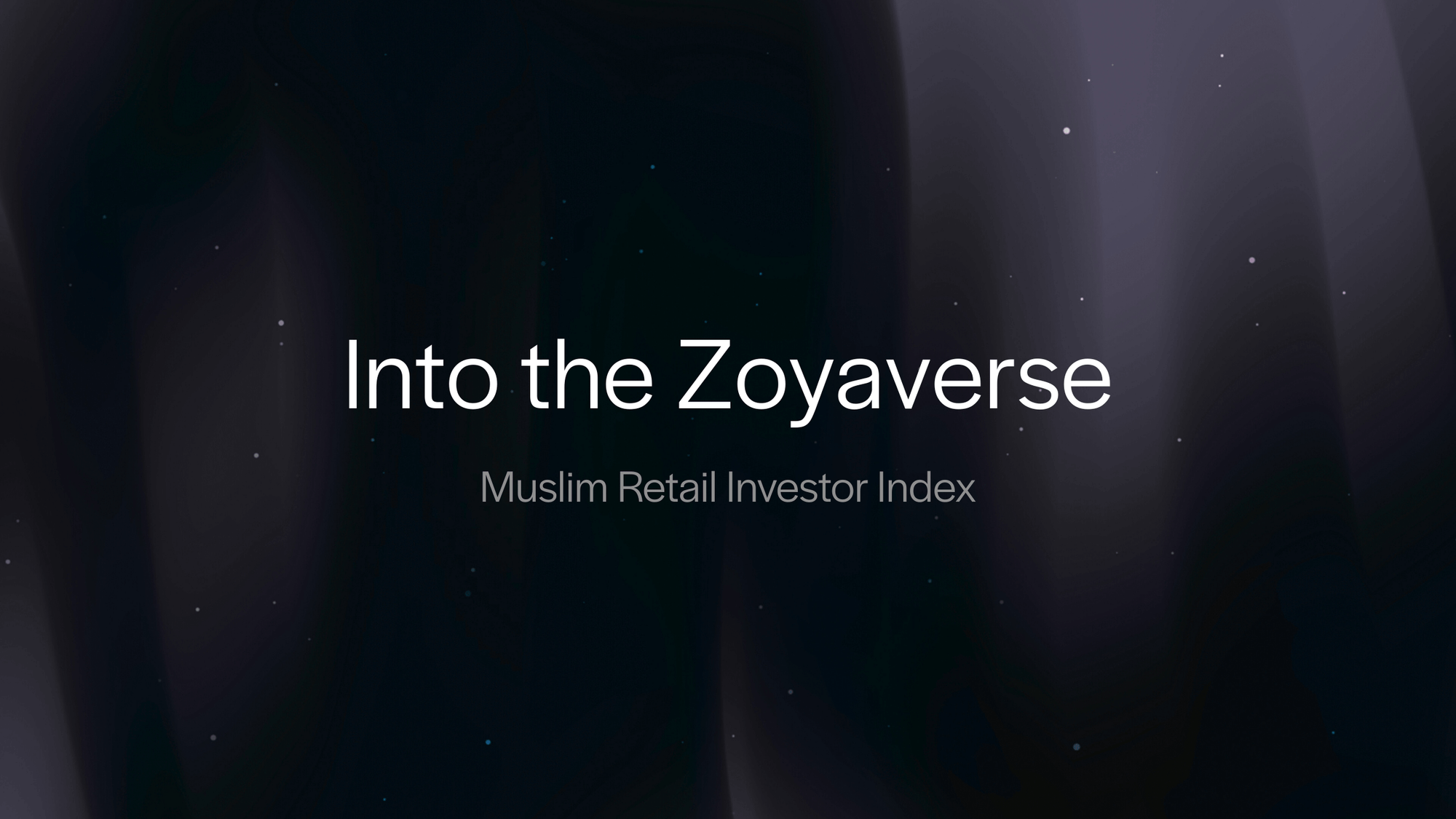 Introducing the Zoyaverse Index