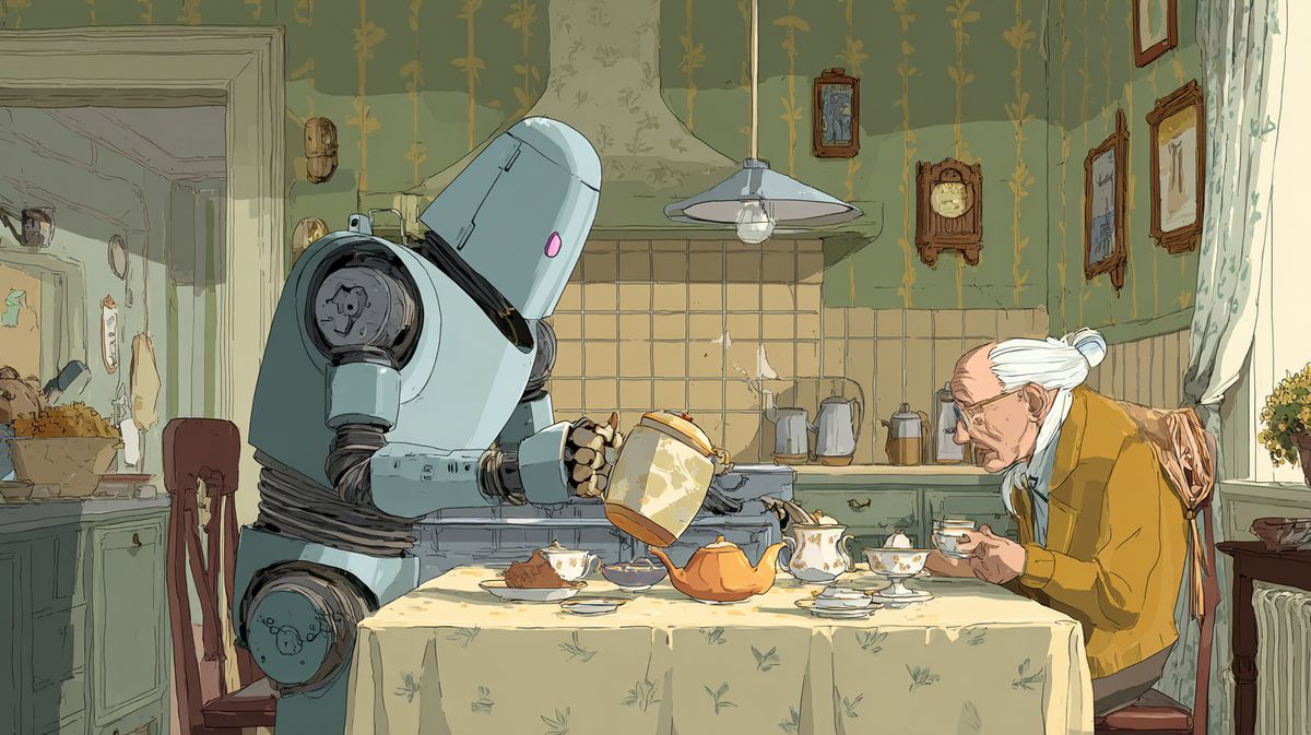 Home care for seniors may soon come from robotic sensors